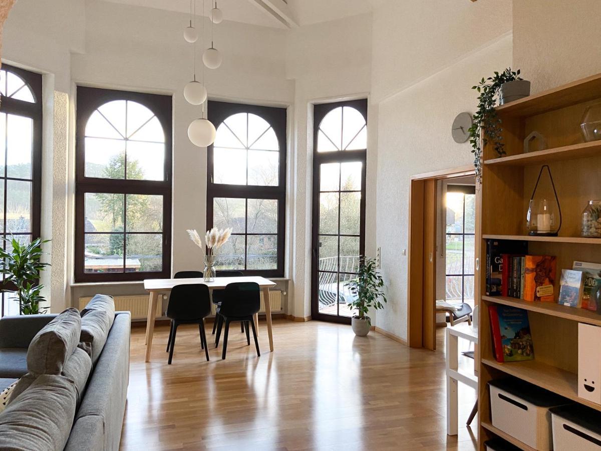 Ferienwohnung Burgpanorama 达恩 外观 照片